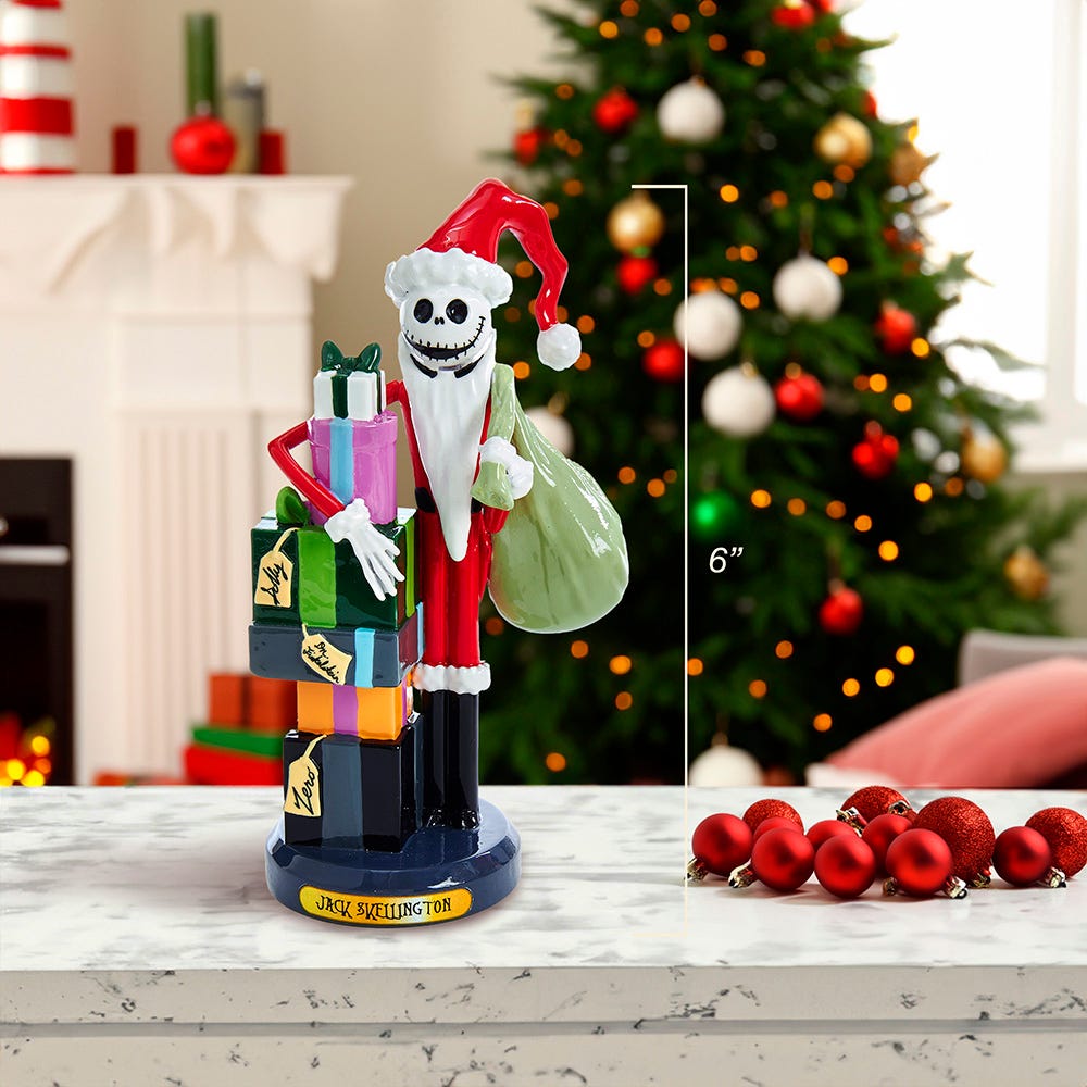 Kurt Adler 6-Inch Nightmare Before Christmas Jack Skellington Nutcracker