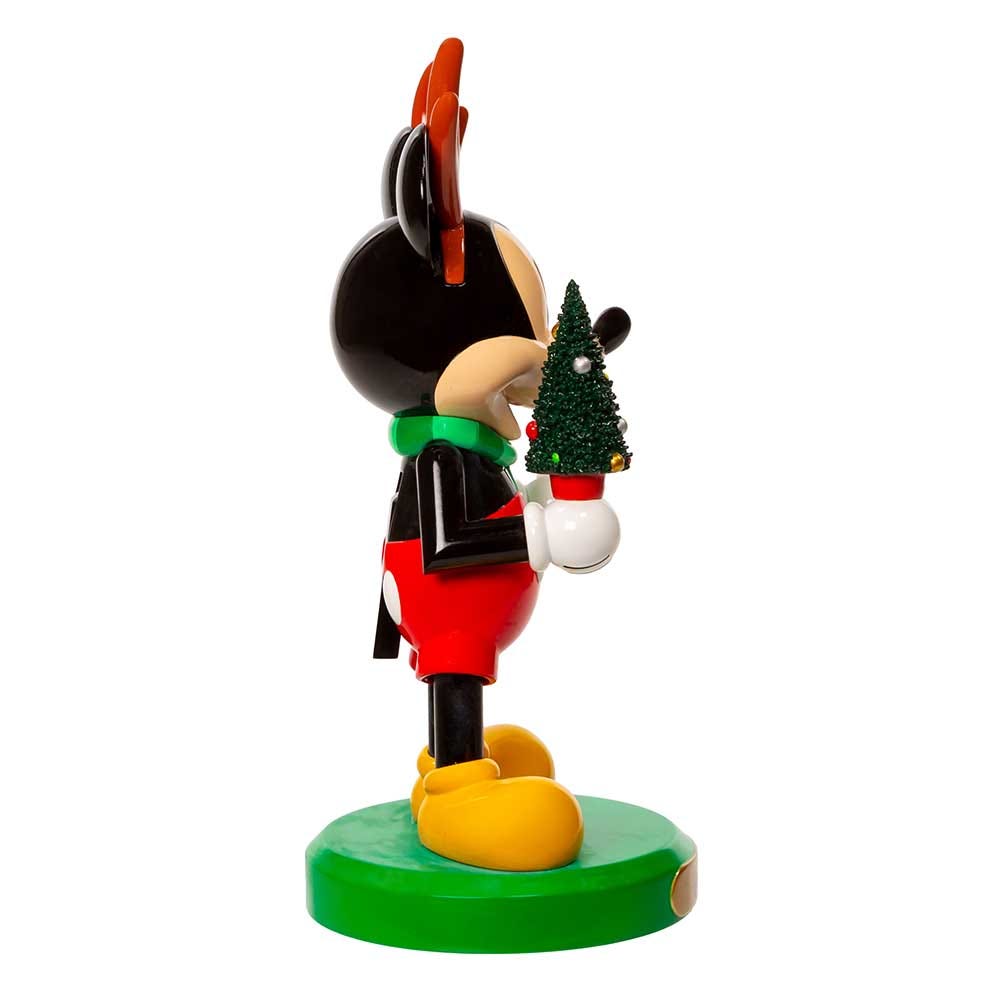 Kurt Adler 6-Inch Disney Mickey Mouse With Tree Nutcracker