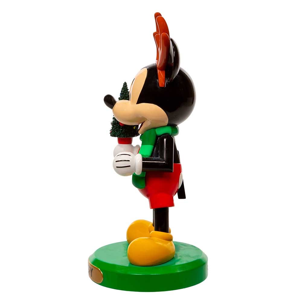 Kurt Adler 6-Inch Disney Mickey Mouse With Tree Nutcracker