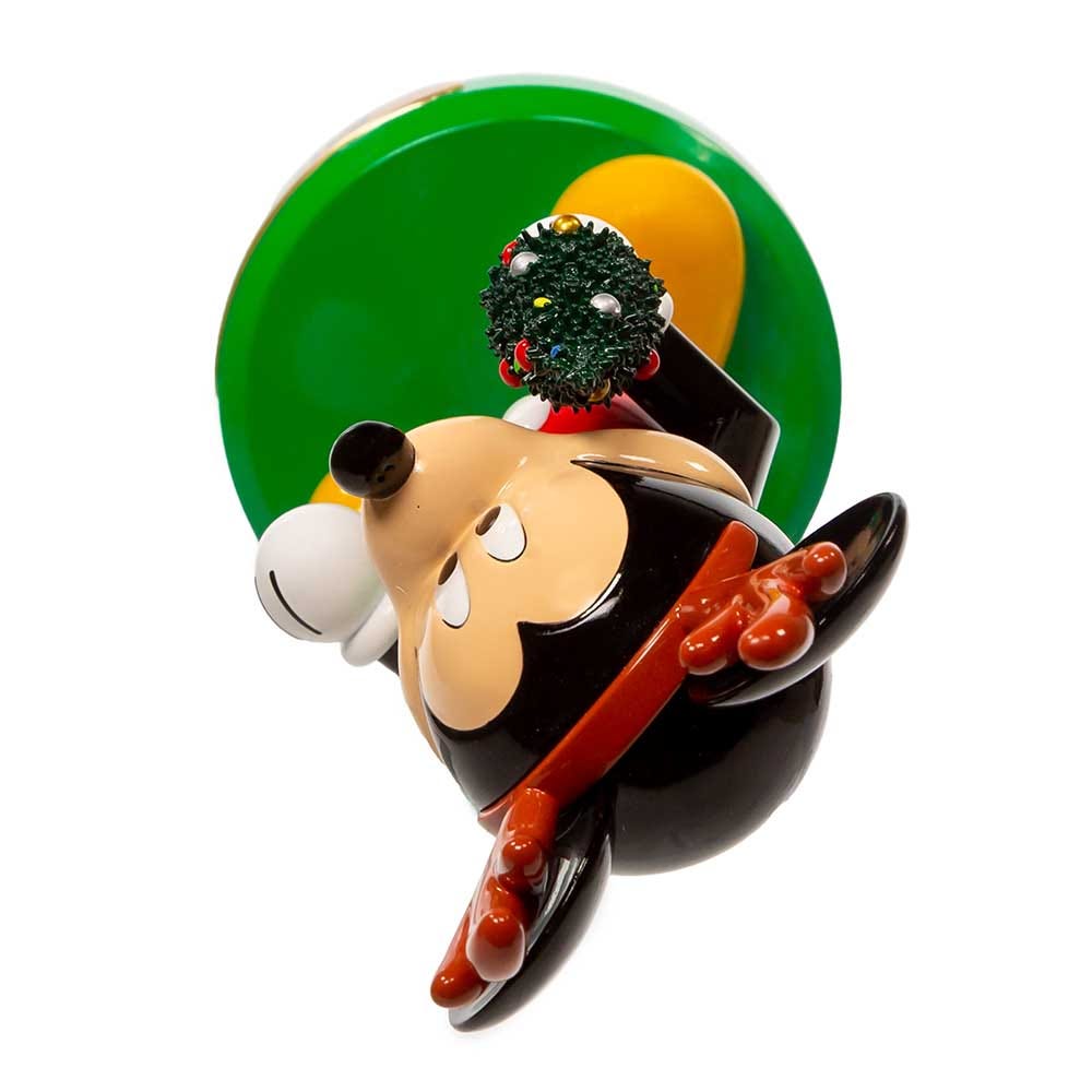 Kurt Adler 6-Inch Disney Mickey Mouse With Tree Nutcracker