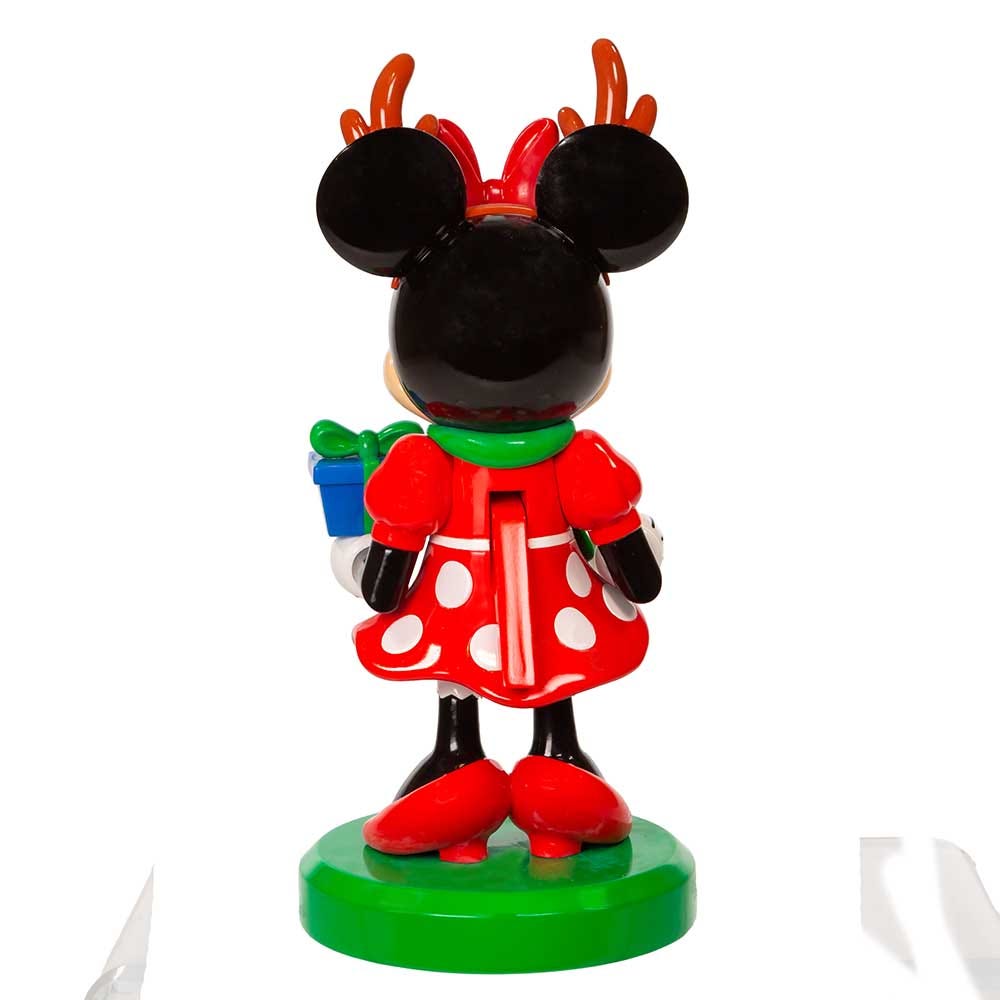 Kurt Adler 6-Inch Disney Minnie Mouse With Tree Nutcracker