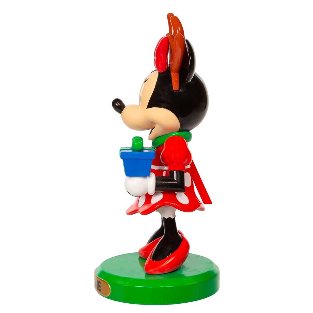 Kurt Adler 6-Inch Disney Minnie Mouse With Tree Nutcracker