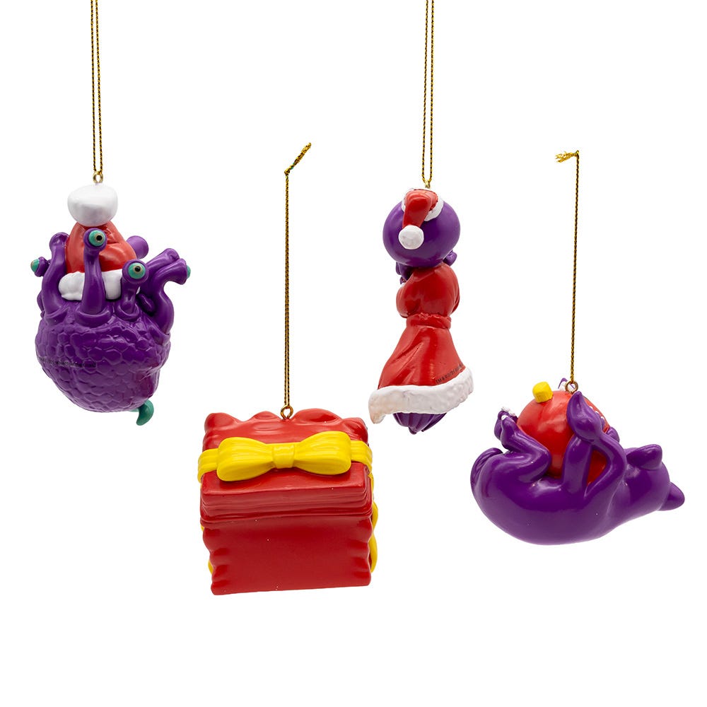 Kurt Adler Dungeons & Dragons Merry Monsters Ornament Set, 4-Piece Set