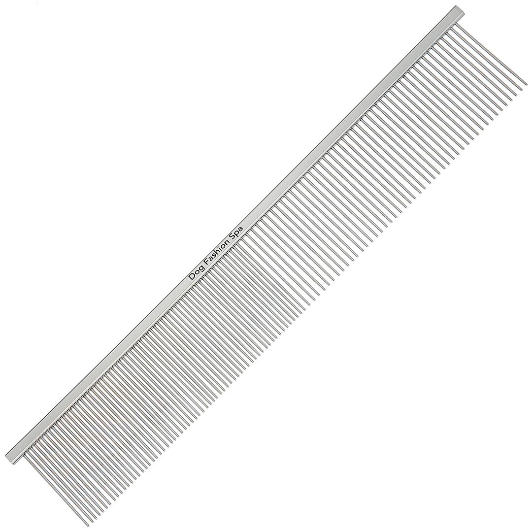9" 50/50 Fluffing Comb by Dog Fashion Spa
