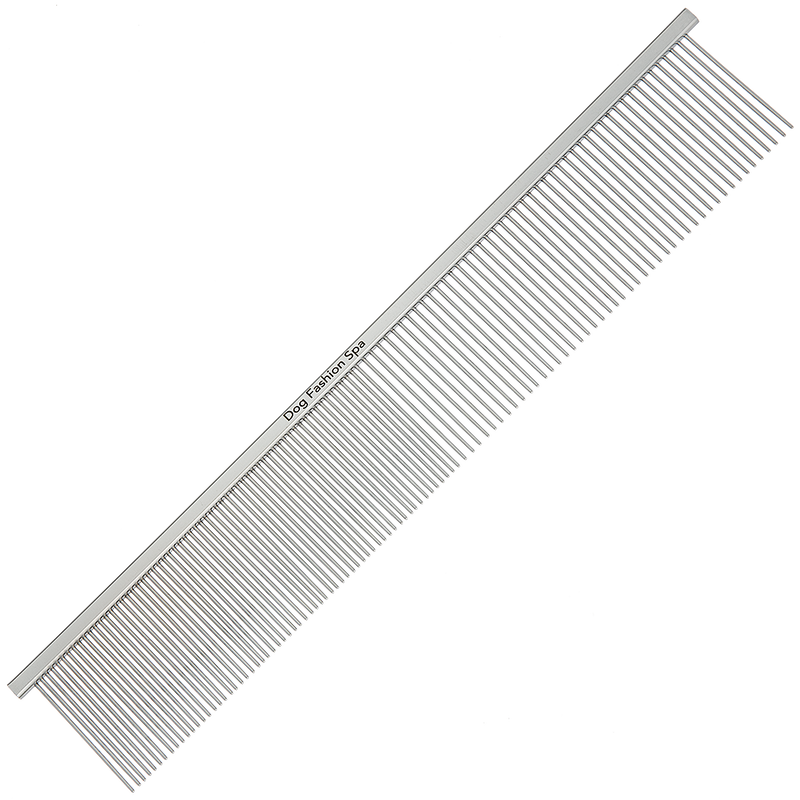 9" 50/50 Fluffing Comb by Dog Fashion Spa