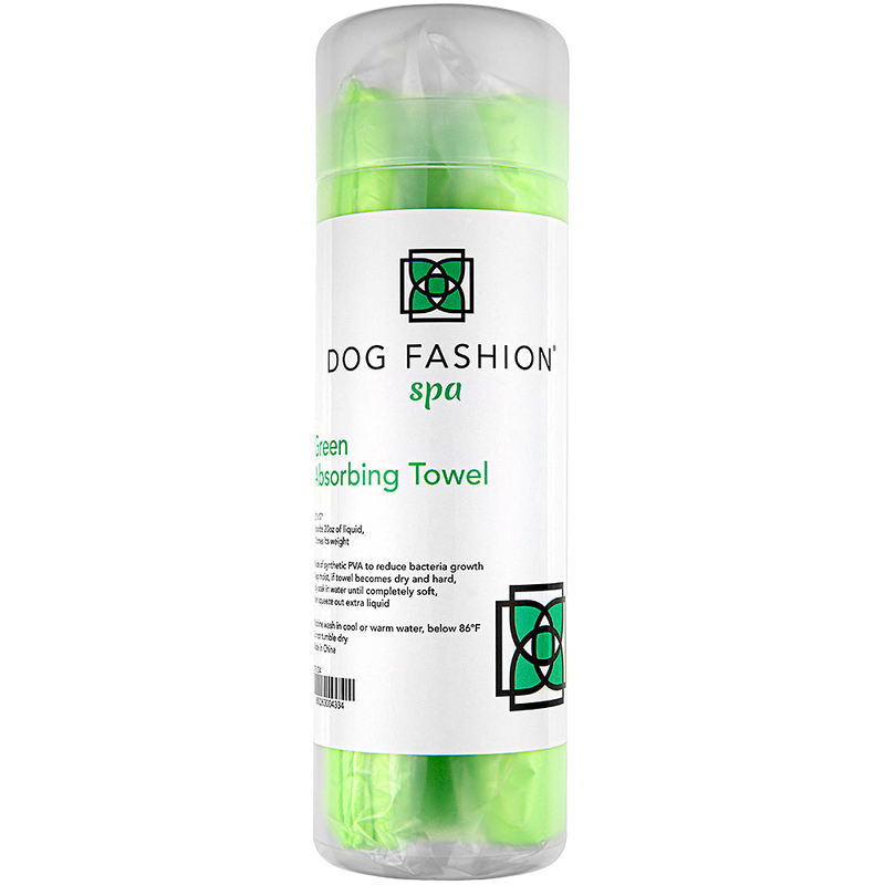 Absorption Towel Green by Dog Fashion Spa