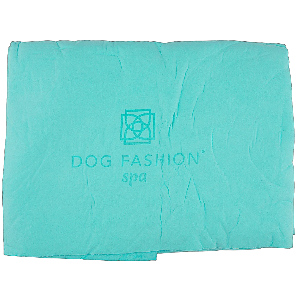 Dog Fashion Spa Absorption Towel Light Blue