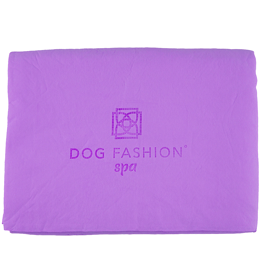 Dog Fashion Spa Absorption Towel Purple