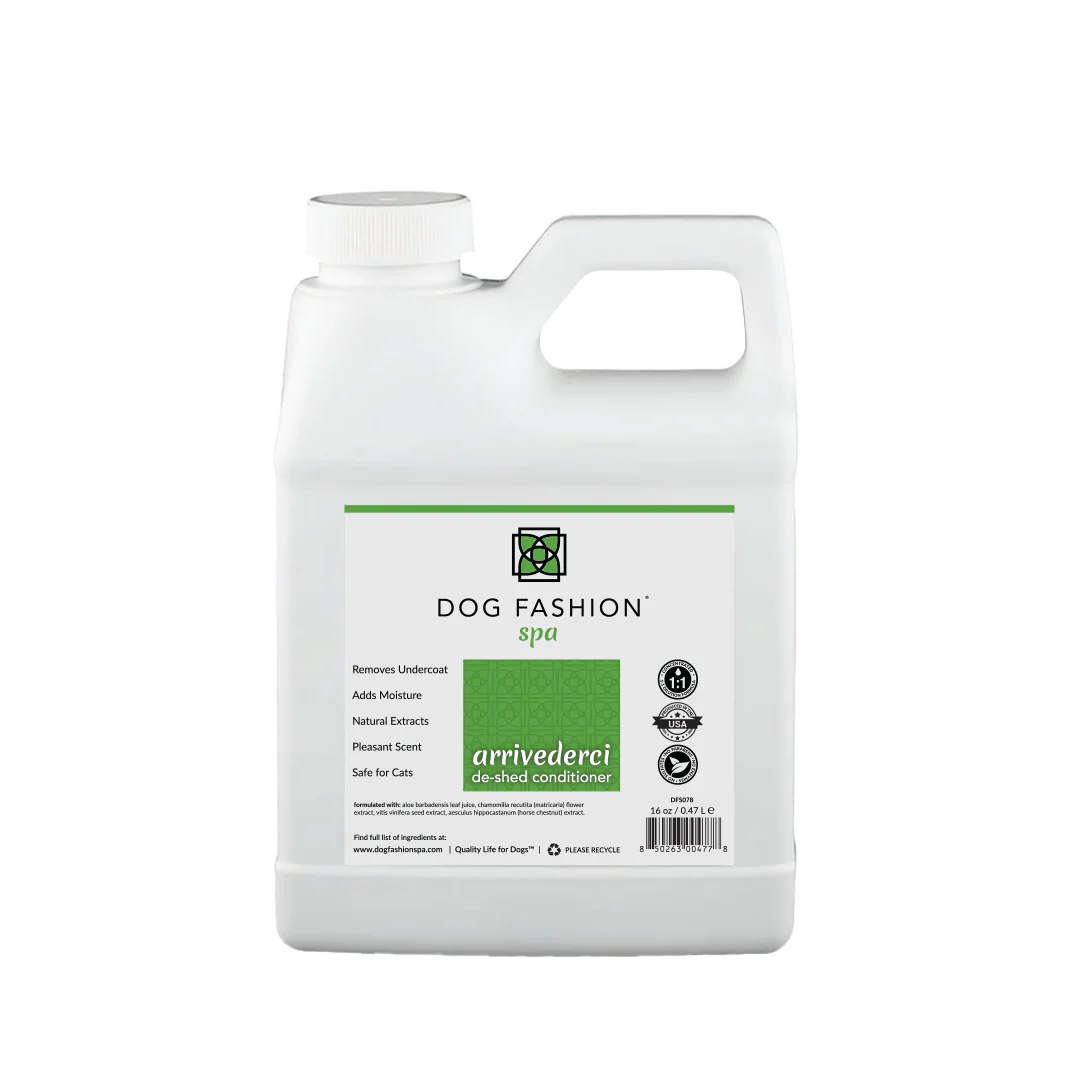 Arrivederci De-Shedding 16oz Set by Dog Fashion Spa