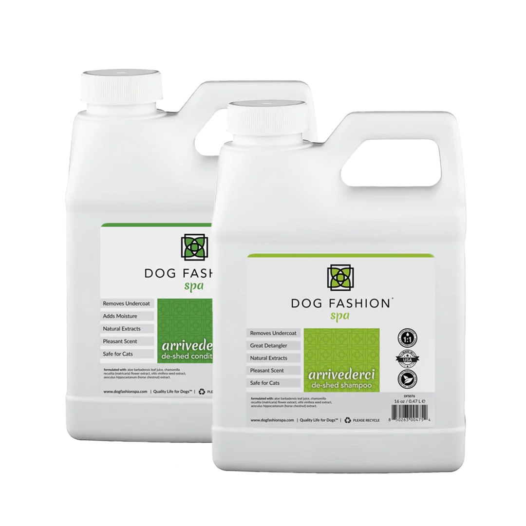 Arrivederci De-Shedding 16oz Set by Dog Fashion Spa