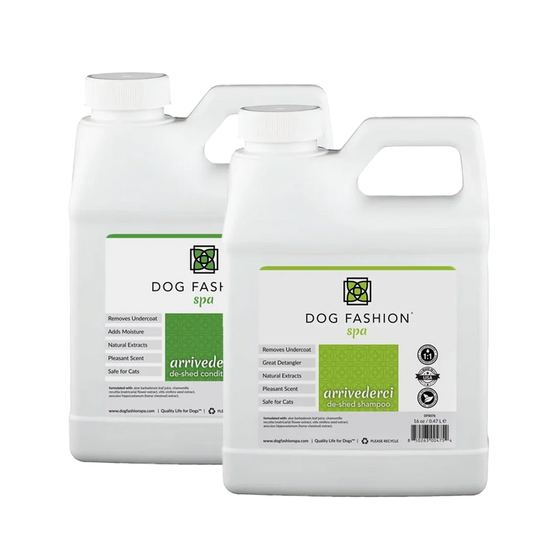 Dog Fashion Spa Arrivederci De-Shedding 16oz Set