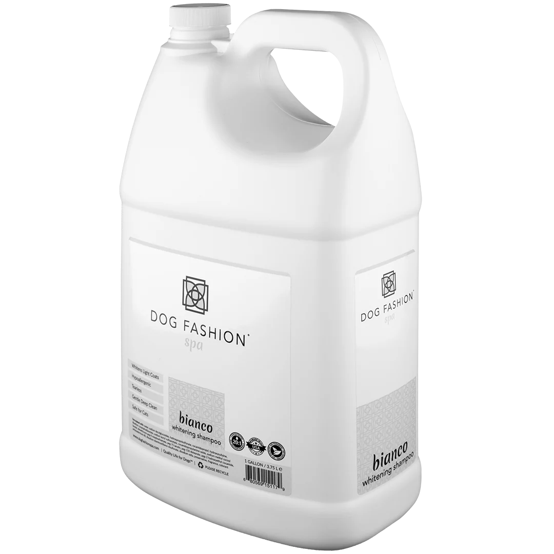 Bianco Whitening Shampoo Gallon by Dog Fashion Spa
