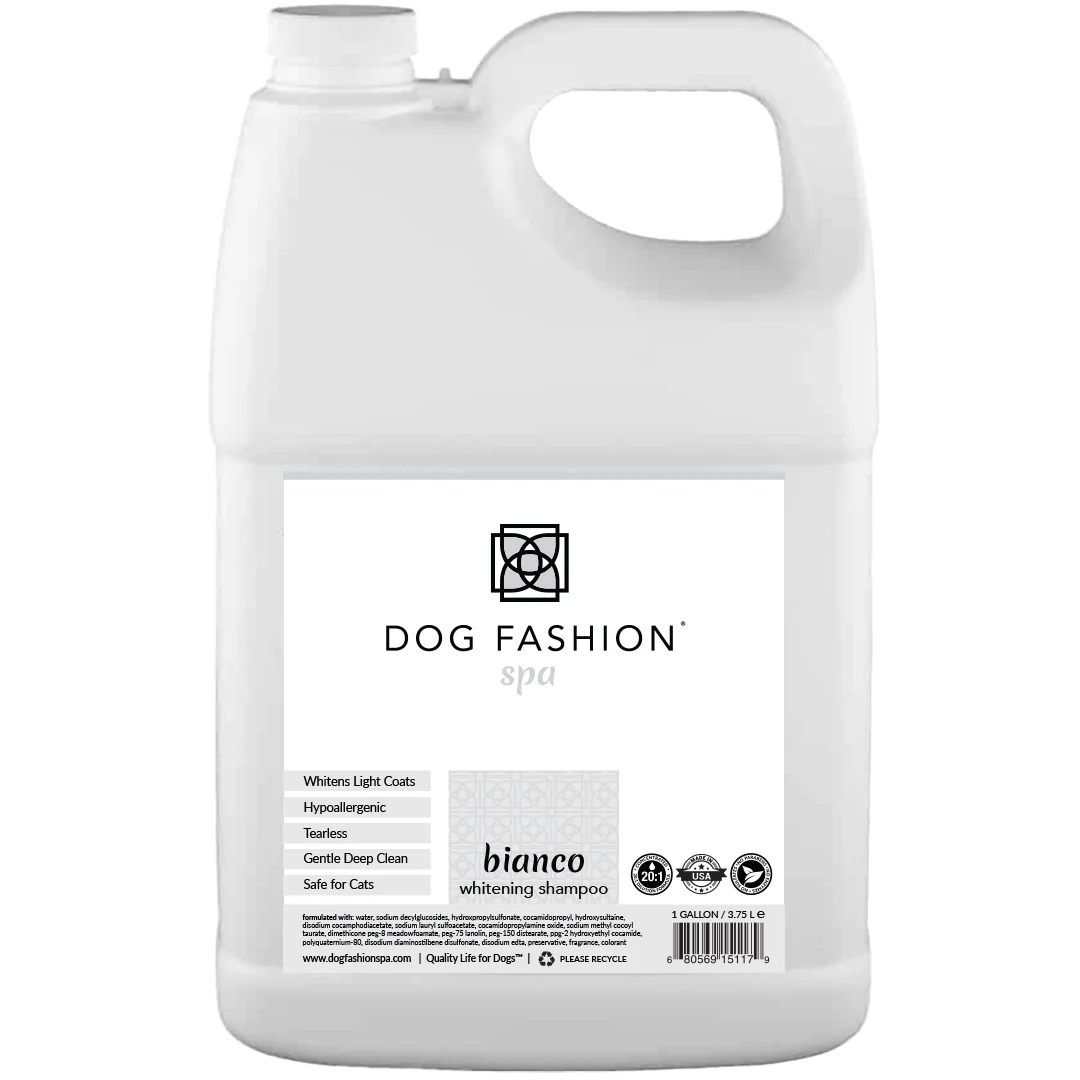 Bianco Whitening Shampoo Gallon by Dog Fashion Spa