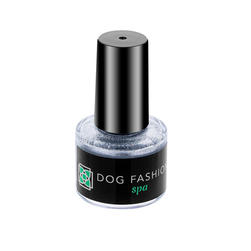 Chic Paw Silver Non-toxic Nail Polish by Dog Fashion Spa