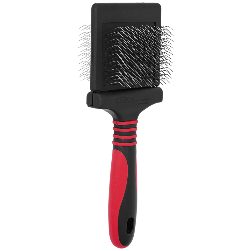 Dematting Extra Firm Red Slicker Brush by Dog Fashion Spa