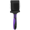 Deshedding Medium Firm Purple Slicker Brush by Dog Fashion Spa