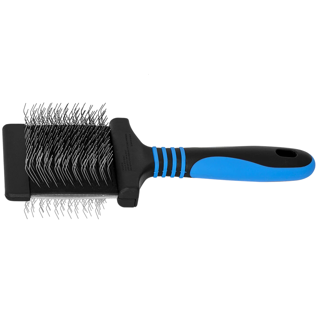 Doodle Firm Blue Slicker Brush by Dog Fashion Spa