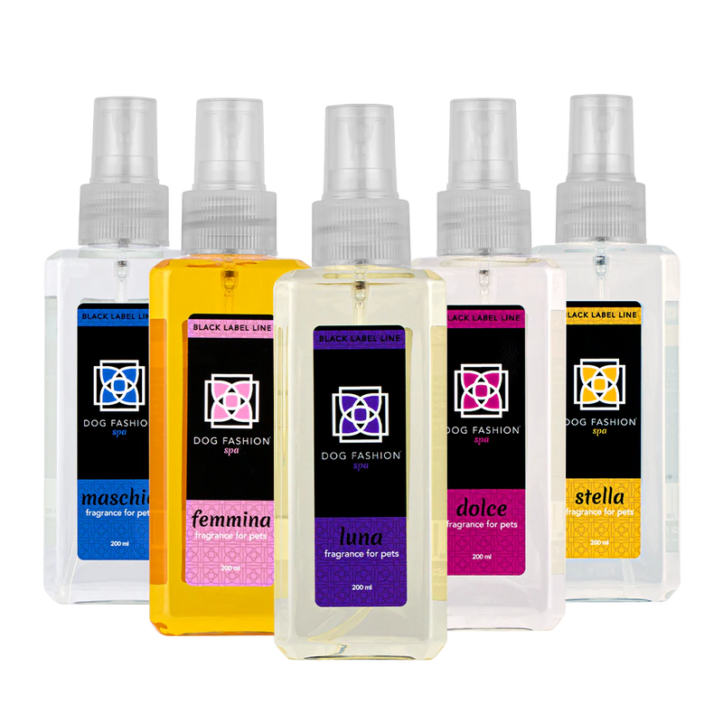 Five Best Selling Fragrances 200ml by Dog Fashion Spa Bundle