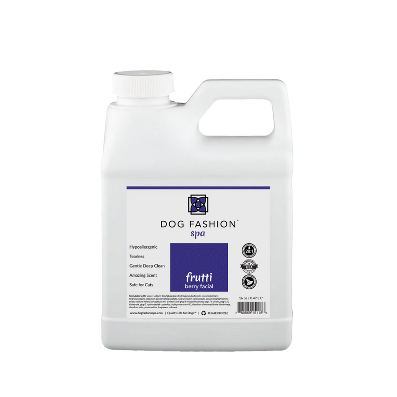 Frutti Berry Facial Shampoo 16oz by Dog Fashion Spa