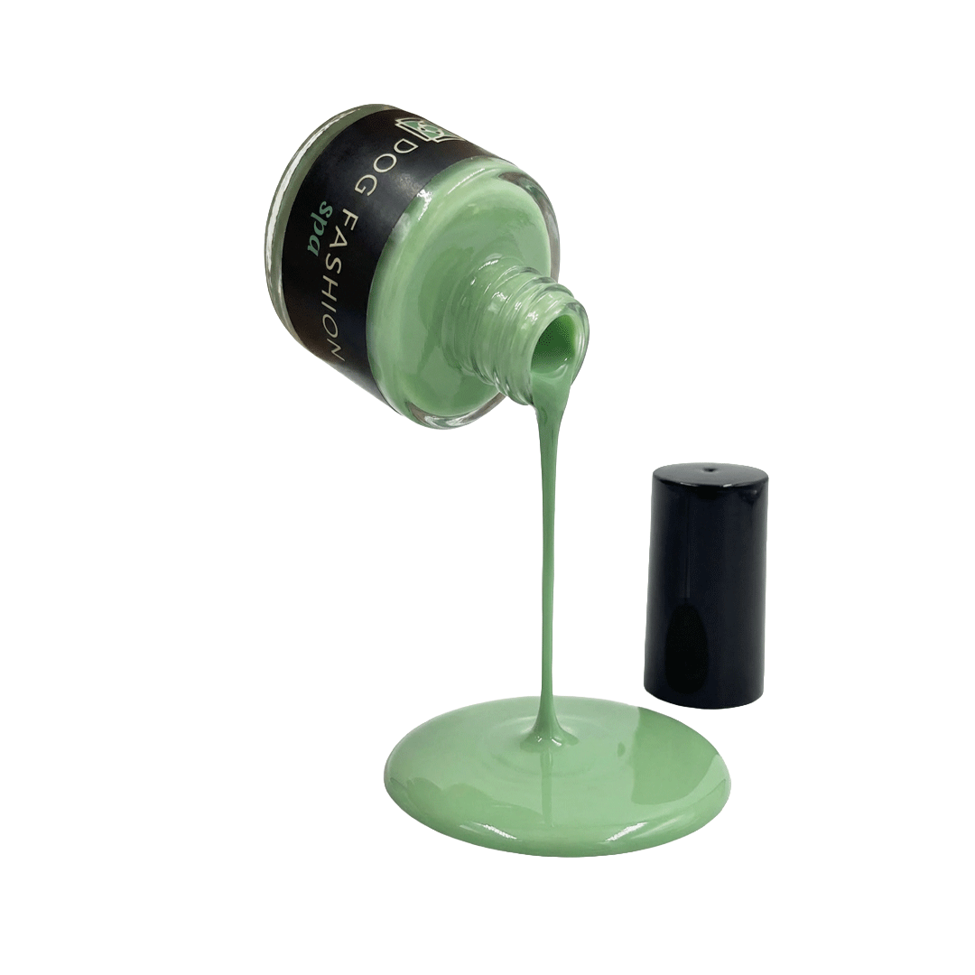 Dog Fashion Spa Glimmer Mint Non-toxic Nail Polish