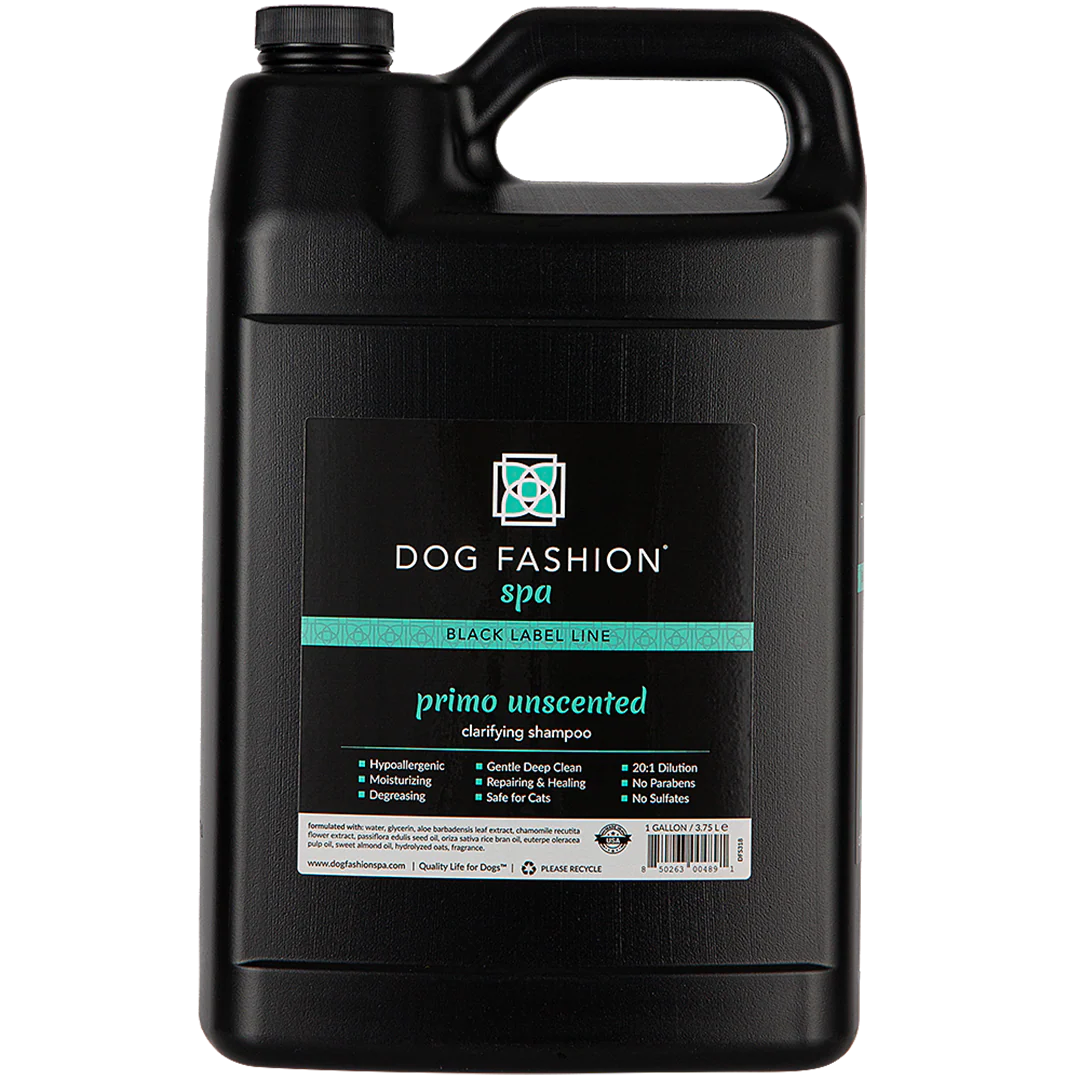 Fragrance-Free Primo Clarifying Shampoo Gallon by Dog Fashion Spa