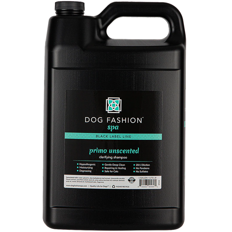 Fragrance-Free Primo Clarifying Shampoo Gallon by Dog Fashion Spa