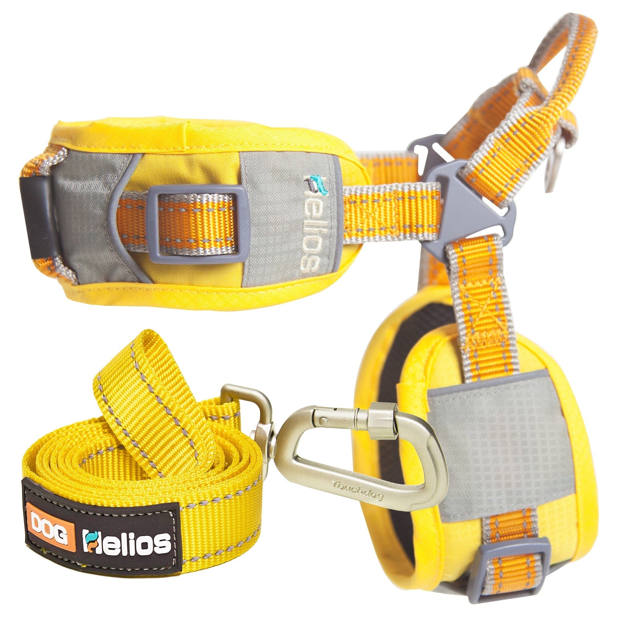Dog Helios Geo-turf Performance Adjustible and Reflective Dog Harness and Leash | HT Animal Supply