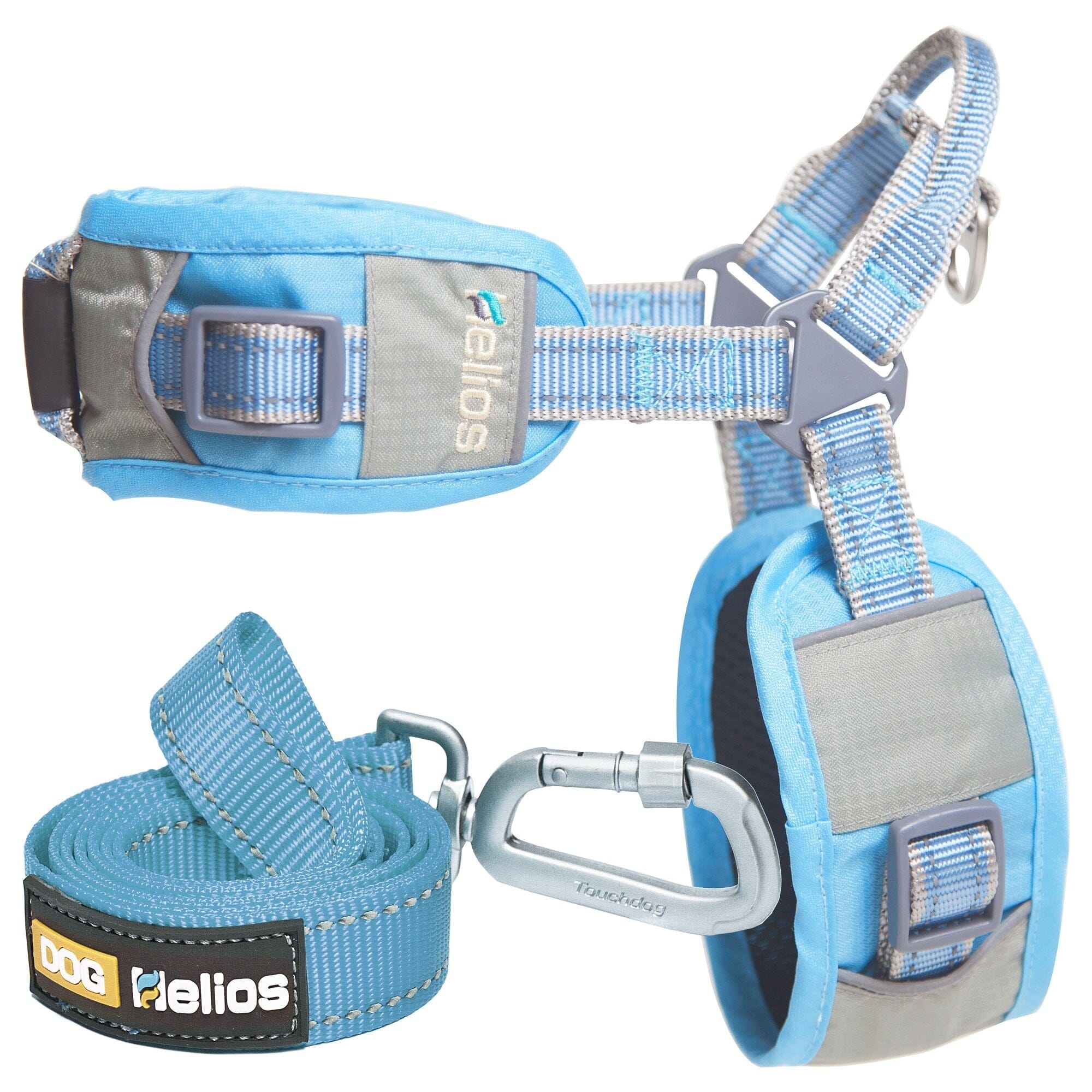 Dog Helios Geo-turf Performance Adjustible and Reflective Dog Harness and Leash | HT Animal Supply
