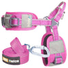 Dog Helios Geo-turf Performance Adjustible and Reflective Dog Harness and Leash