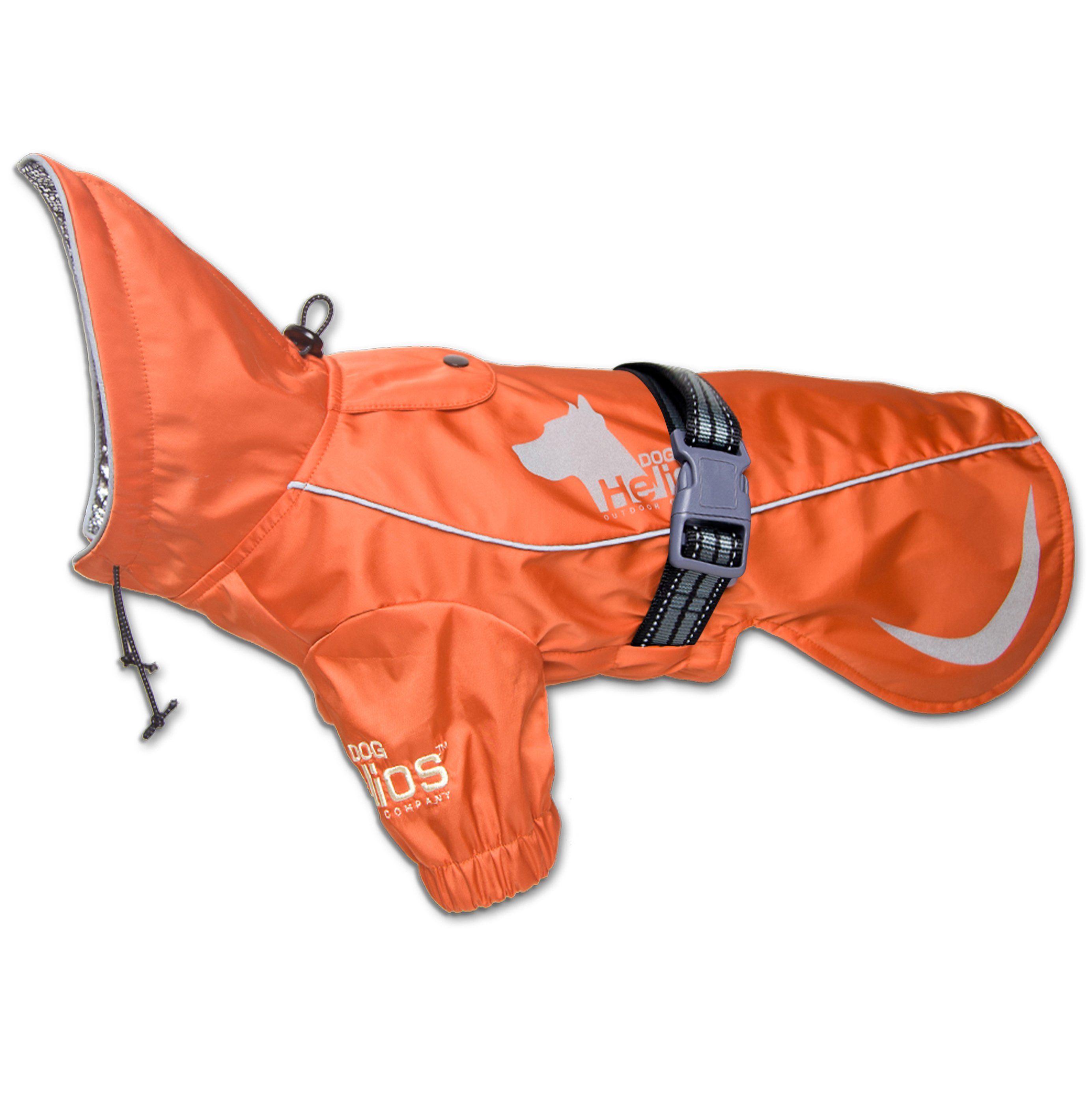 Dog Helios Ice-Breaker Extendable Hooded Dog Coat w/ Heat Reflective Technology