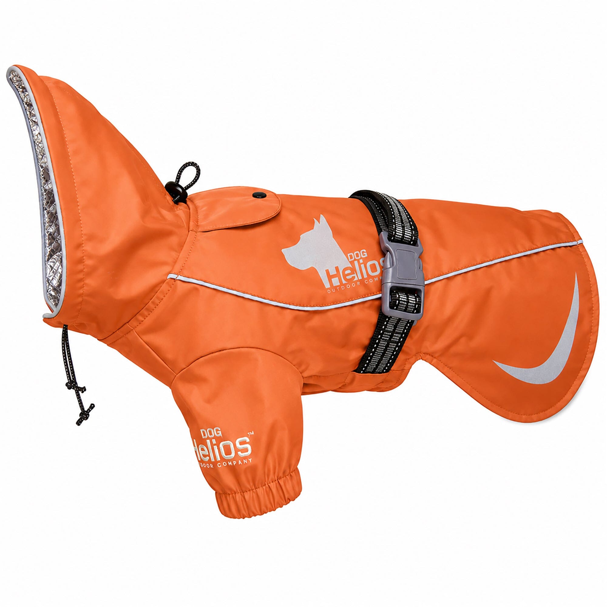 Dog Helios Ice-Breaker Extendable Hooded Dog Coat w/ Heat Reflective Technology | HT Animal Supply