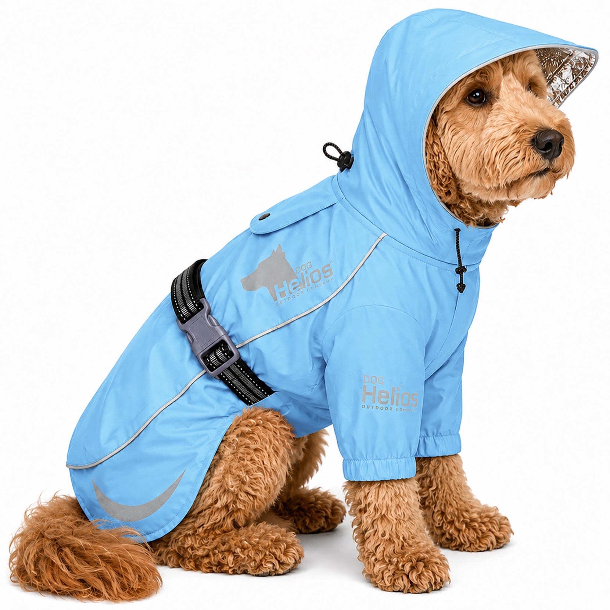 Dog Helios Ice-Breaker Extendable Hooded Dog Coat w/ Heat Reflective Technology | HT Animal Supply