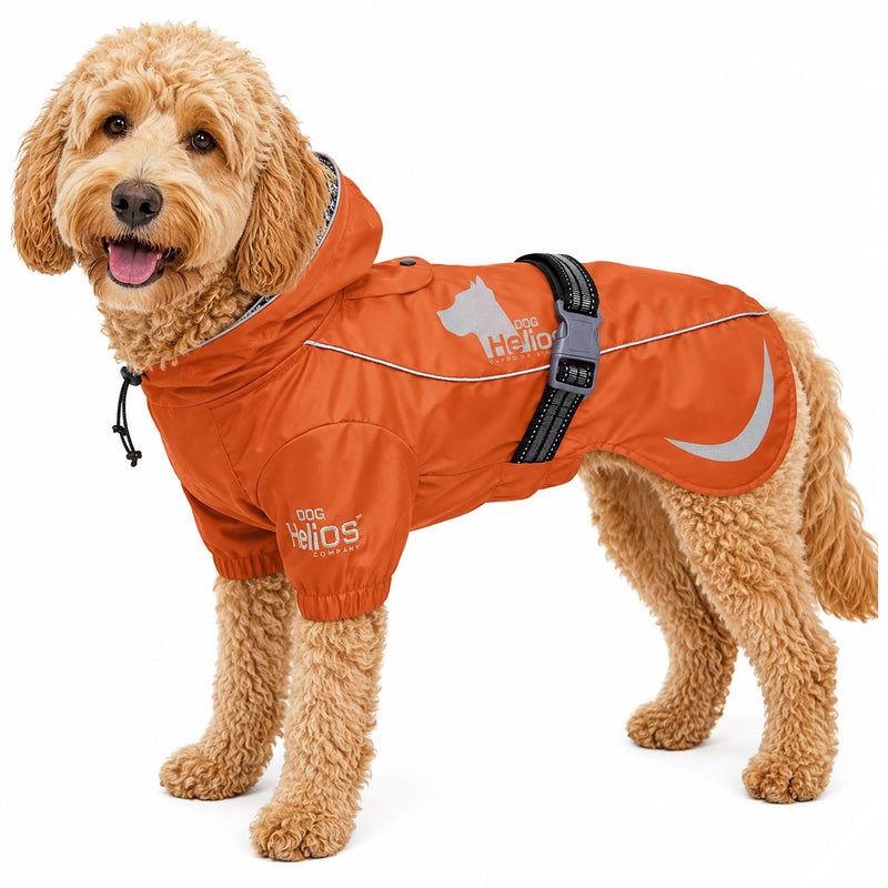 Dog Helios Ice-Breaker Extendable Hooded Dog Coat w/ Heat Reflective Technology | HT Animal Supply