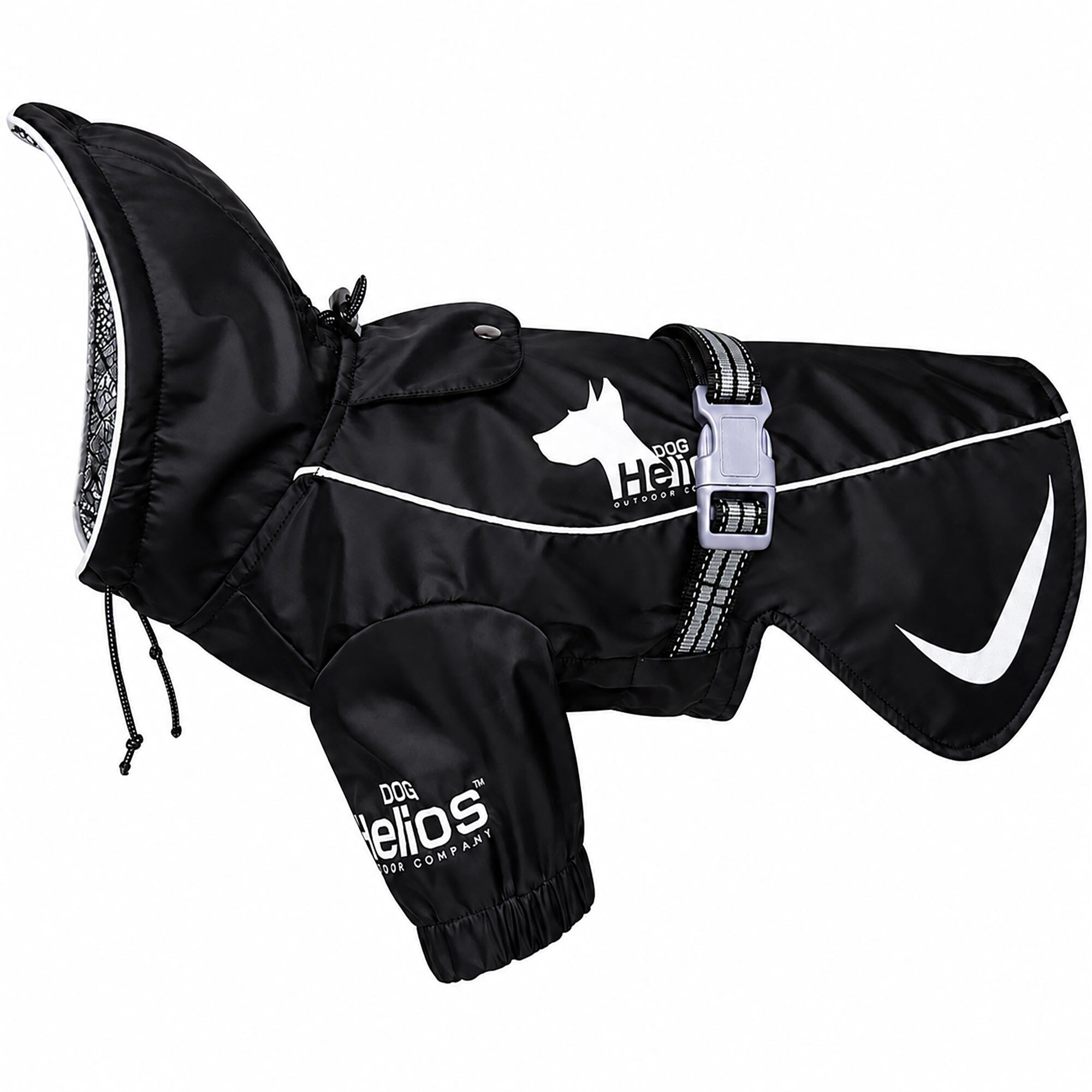 Dog Helios Ice-Breaker Extendable Hooded Dog Coat w/ Heat Reflective Technology | HT Animal Supply