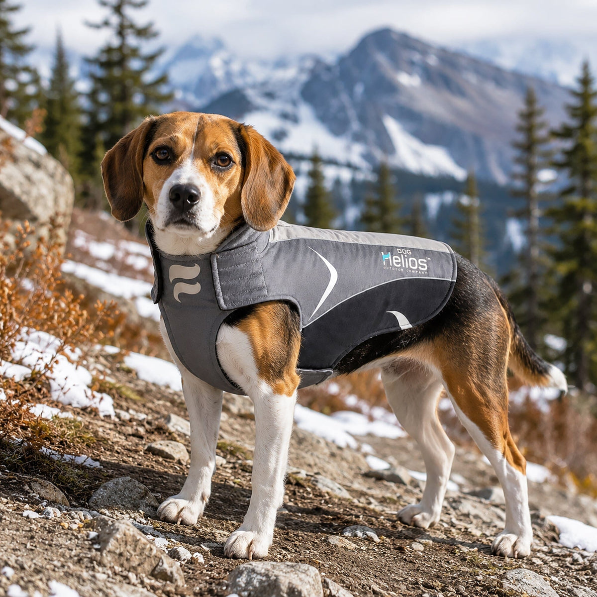 Dog Helios Altitude-Mountaineer Wrap-Hook-and-Loop Waterproof Dog Coat | HT Animal Supply