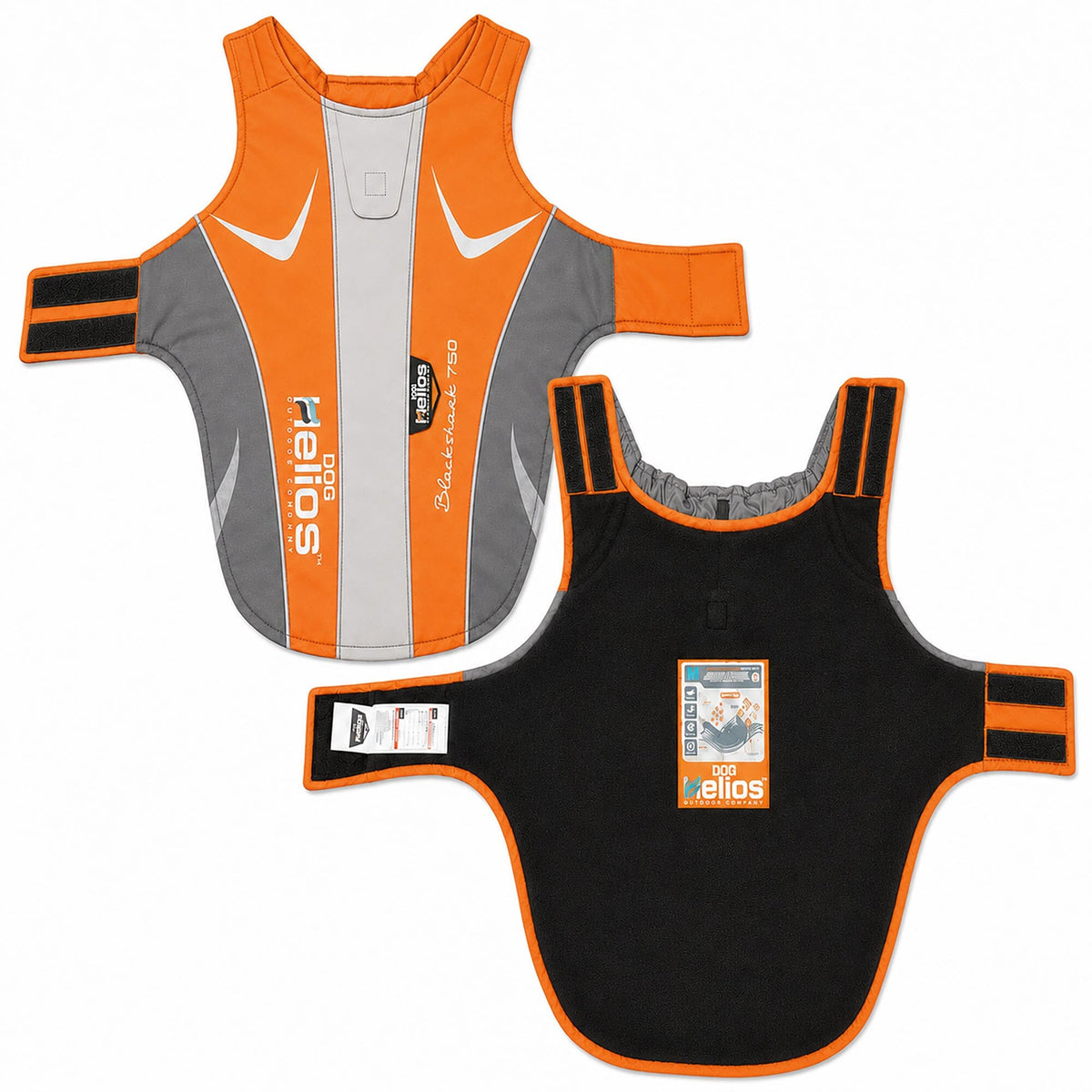 Dog Helios Altitude-Mountaineer Wrap-Hook-and-Loop Waterproof Dog Coat | HT Animal Supply