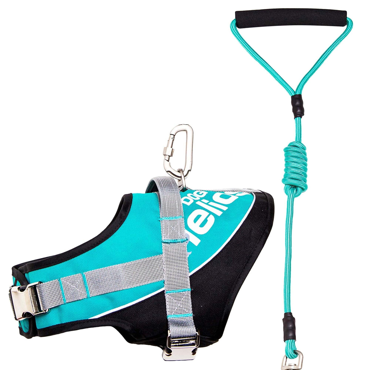 Dog Helios Bark-Mudder 2-in-1 Reflective and Adjustable Sporty Dog Harness and Leash | HT Animal Supply