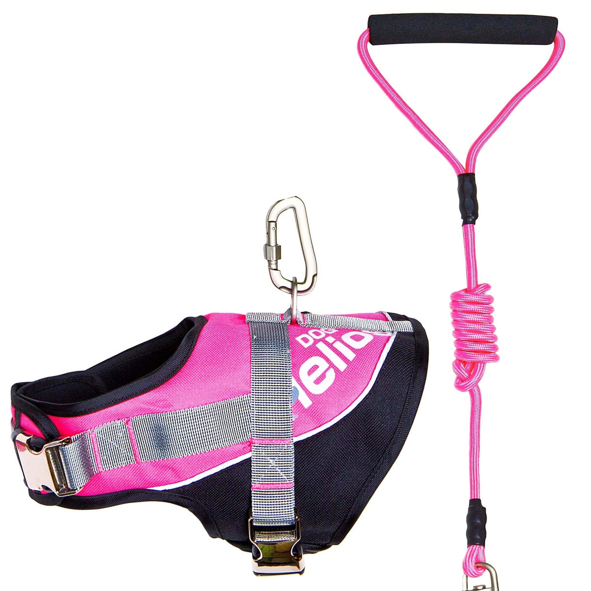 Dog Helios Bark-Mudder 2-in-1 Reflective and Adjustable Sporty Dog Harness and Leash | HT Animal Supply