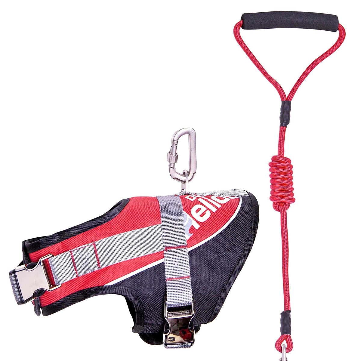 Dog Helios Bark-Mudder 2-in-1 Reflective and Adjustable Sporty Dog Harness and Leash | HT Animal Supply