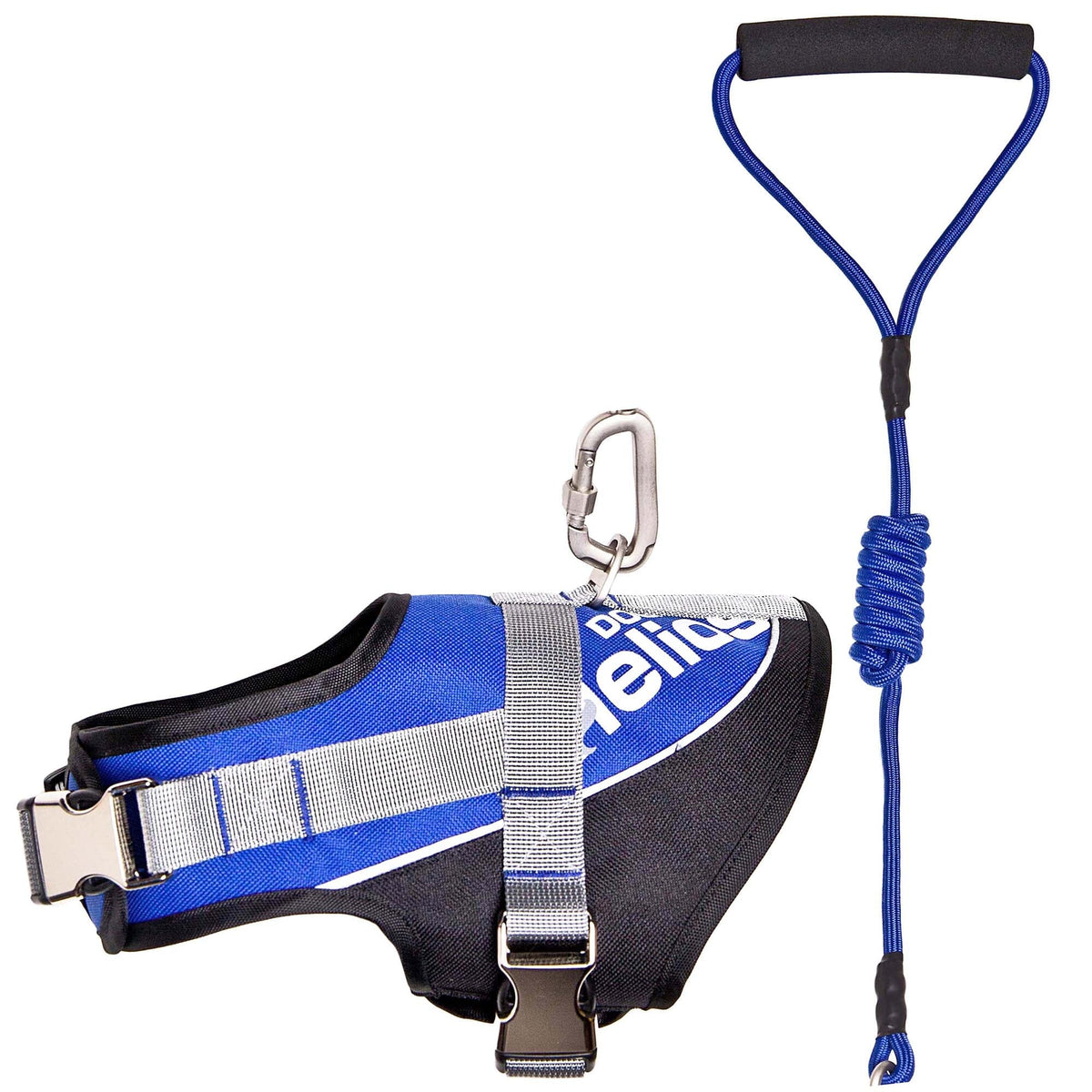 Dog Helios Bark-Mudder 2-in-1 Reflective and Adjustable Sporty Dog Harness and Leash | HT Animal Supply