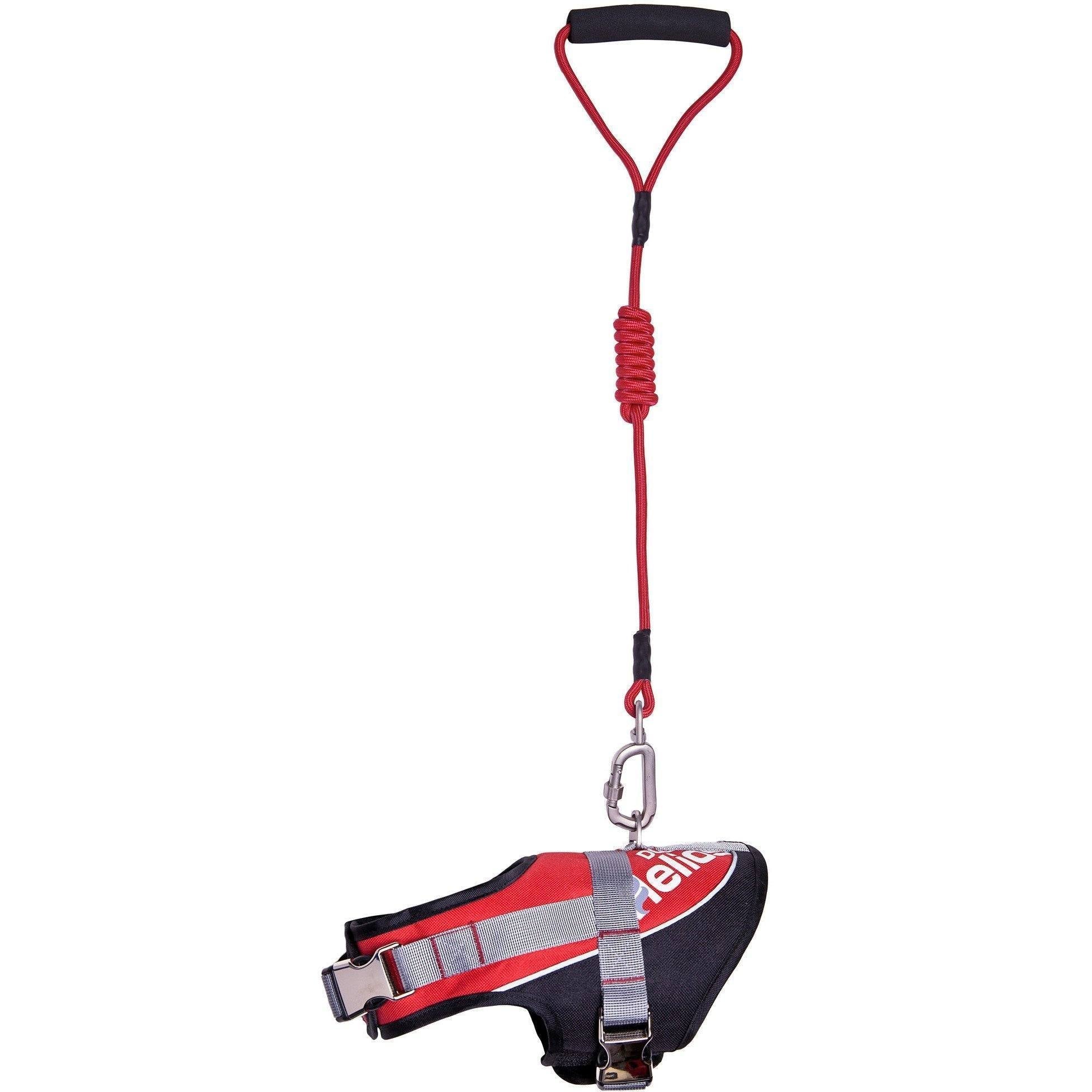 Dog Helios ® Bark-Mudder 2-in-1 Reflective and Adjustable Sporty Dog Harness and Leash