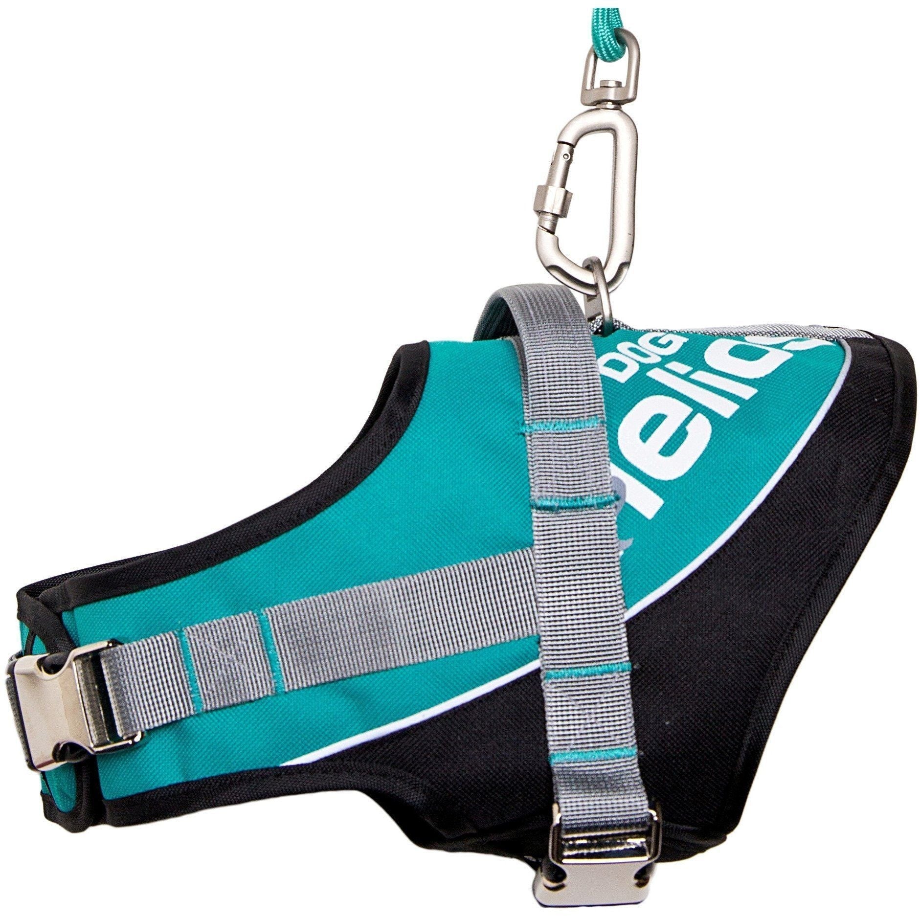 Dog Helios Bark-Mudder 2-in-1 Reflective and Adjustable Sporty Dog Harness and Leash