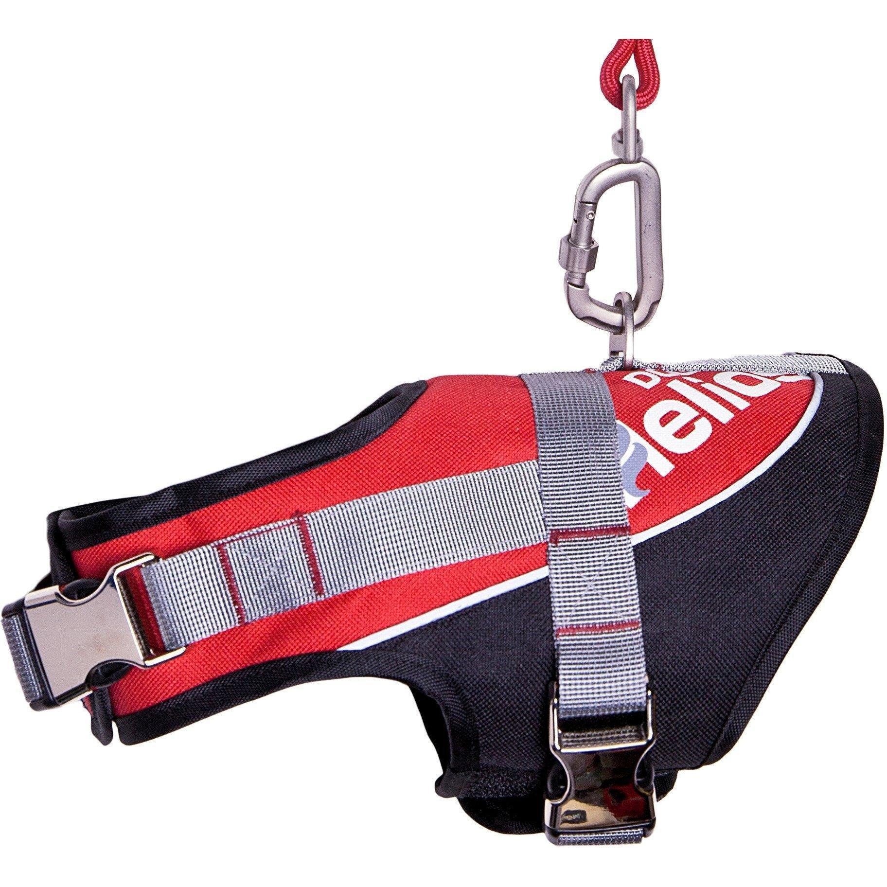Dog Helios Bark-Mudder 2-in-1 Reflective and Adjustable Sporty Dog Harness and Leash