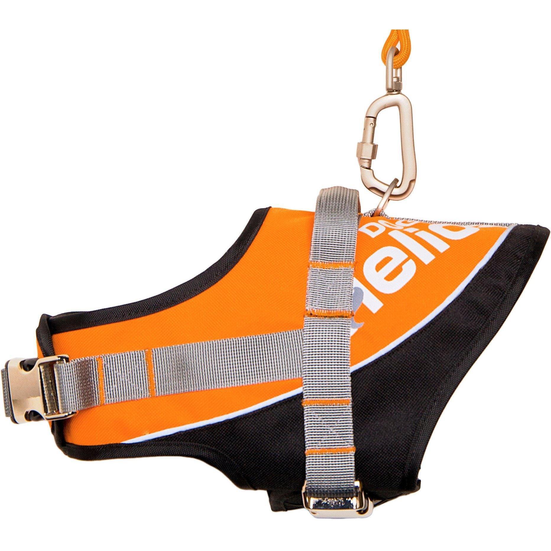 Dog Helios Bark-Mudder 2-in-1 Reflective and Adjustable Sporty Dog Harness and Leash