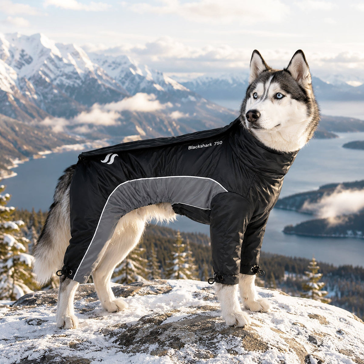 Dog Helios Blizzard Full-Bodied Adjustable and 3M Reflective Dog Jacket | HT Animal Supply