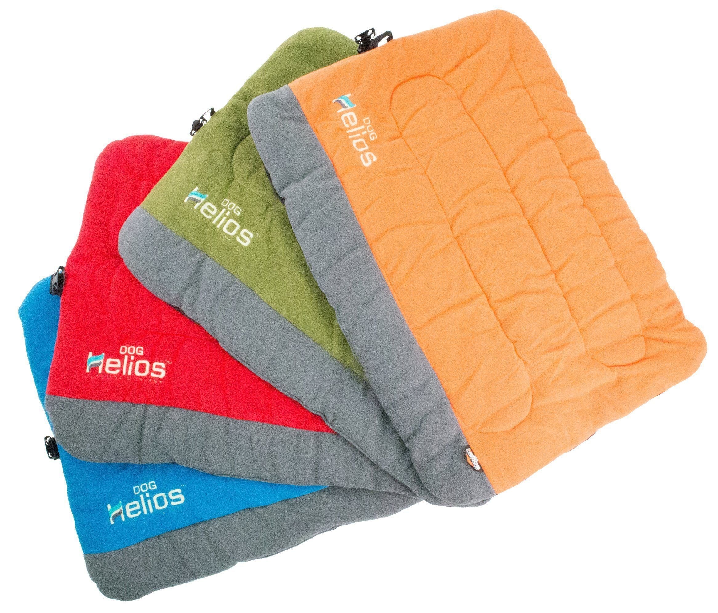 Dog Helios ® Combat-Terrain Cordura-Nyco Reversible Nylon and Fleece Travel Camping Dog Bed