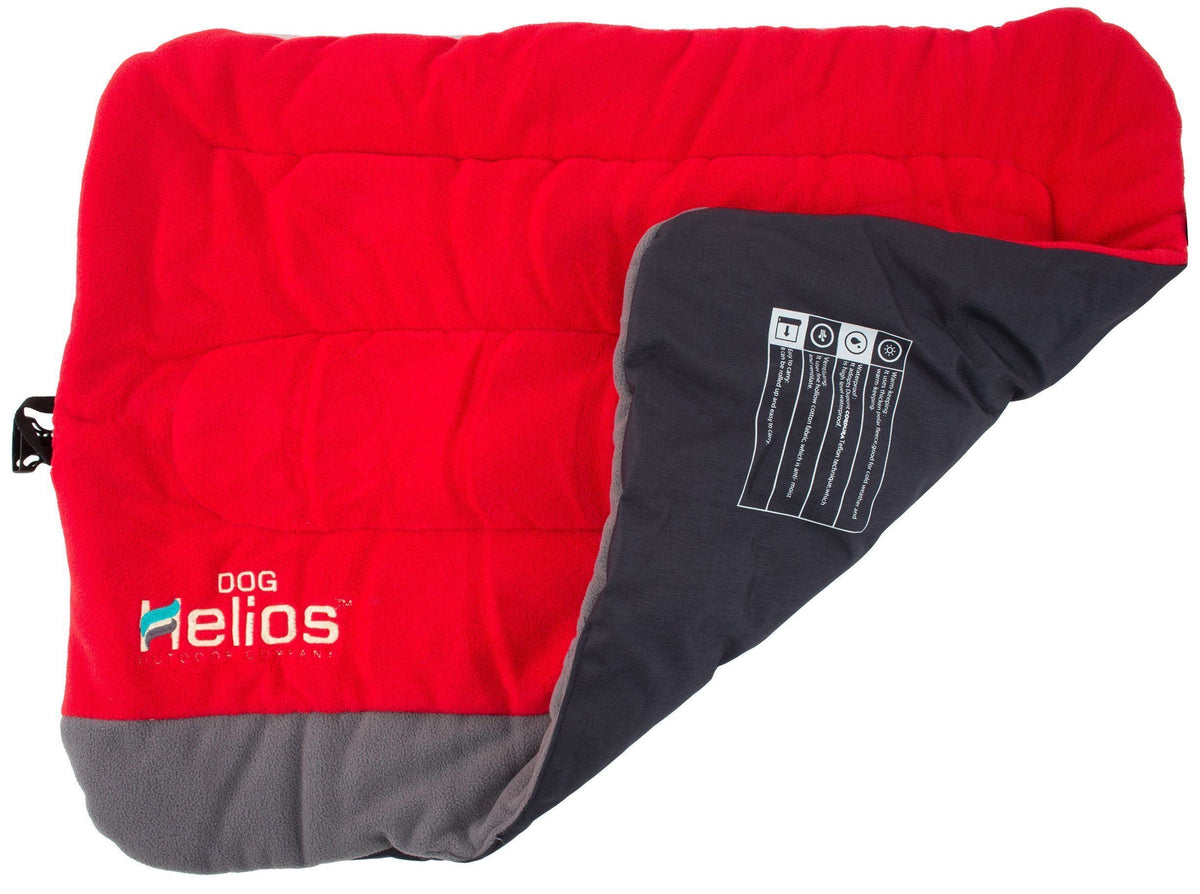 Dog Helios Combat-Terrain Cordura-Nyco Reversible Nylon and Fleece Travel Camping Dog Bed