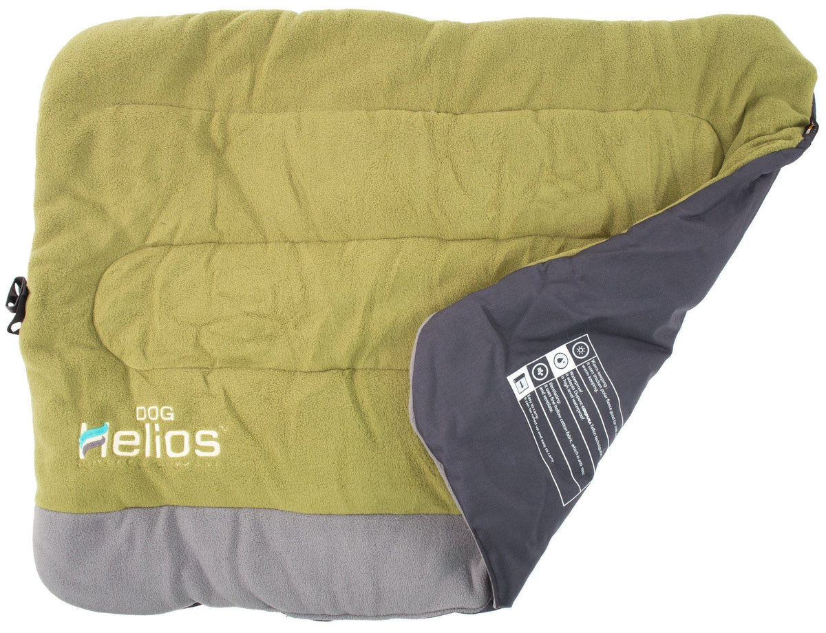 Dog Helios Combat-Terrain Cordura-Nyco Reversible Nylon and Fleece Travel Camping Dog Bed