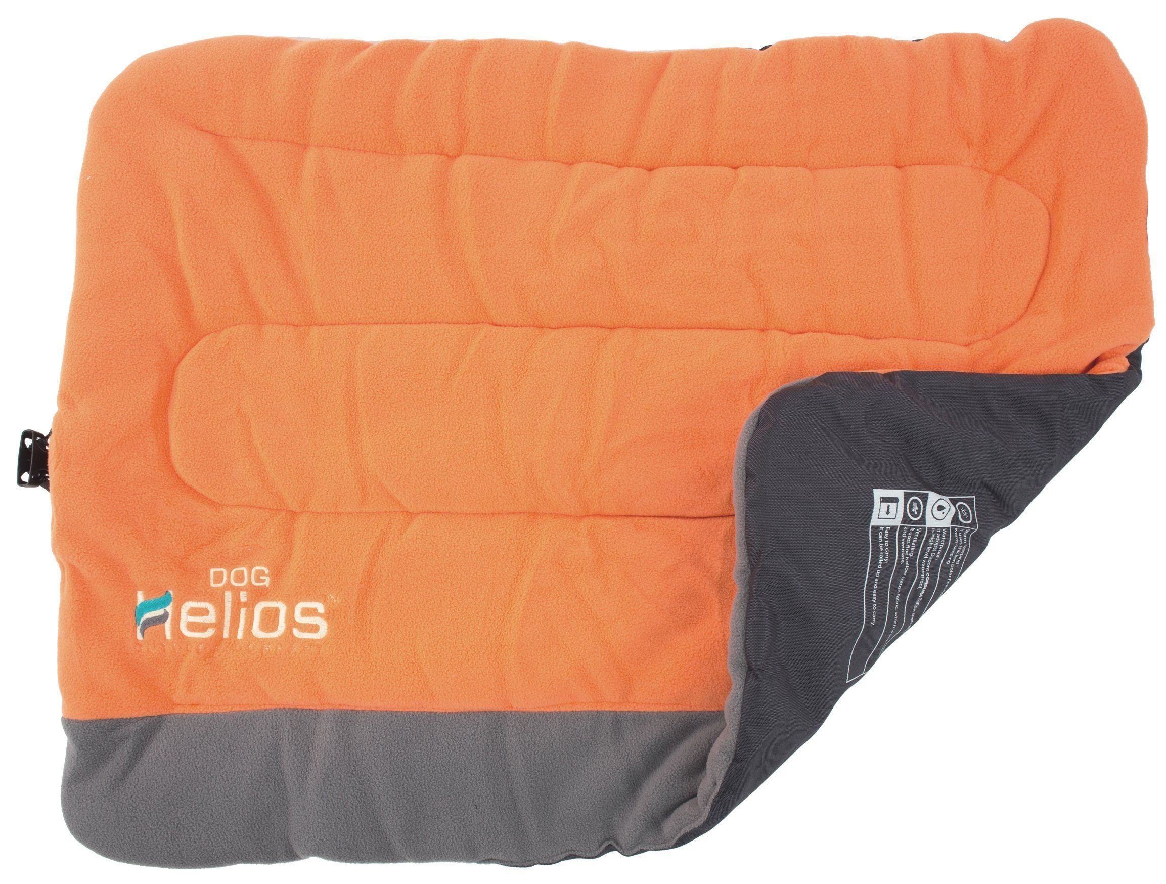 Dog Helios Combat-Terrain Cordura-Nyco Reversible Nylon and Fleece Travel Camping Dog Bed