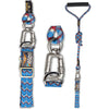 Dog Helios Dura-Tough 2-in-1 Reflective Adjustable Fashion Dog Leash and Collar
